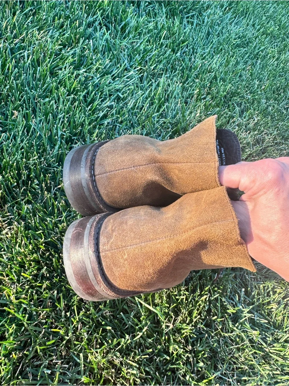 Thursday Boot Co Everyday Chukka Boots Brown Suede Size 10.5